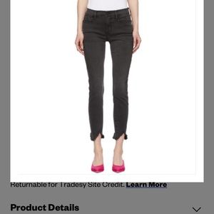 FRAME Le Skinny de Jeanne crop